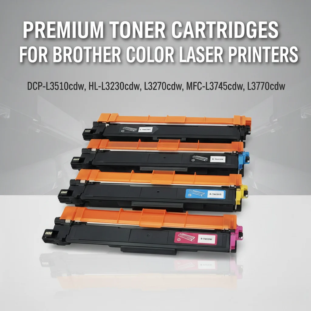 

1PC TN253 TN257 Toner Cartridge for Brother DCP-L3510cdw HL-L3230cdw L3270cdw MFC-L3745cdw L3750cdw L3770cdw Printer