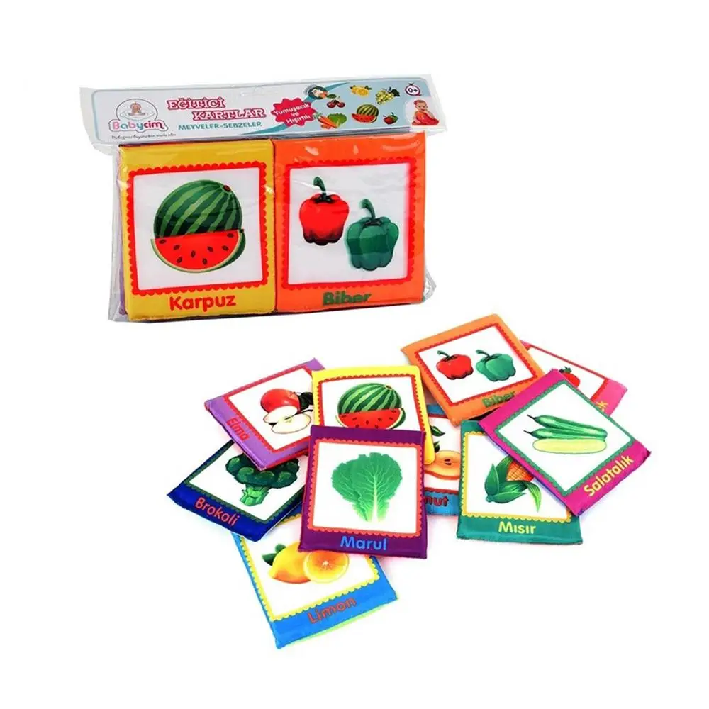 Babycim educational Soft snow fruits and vegetables