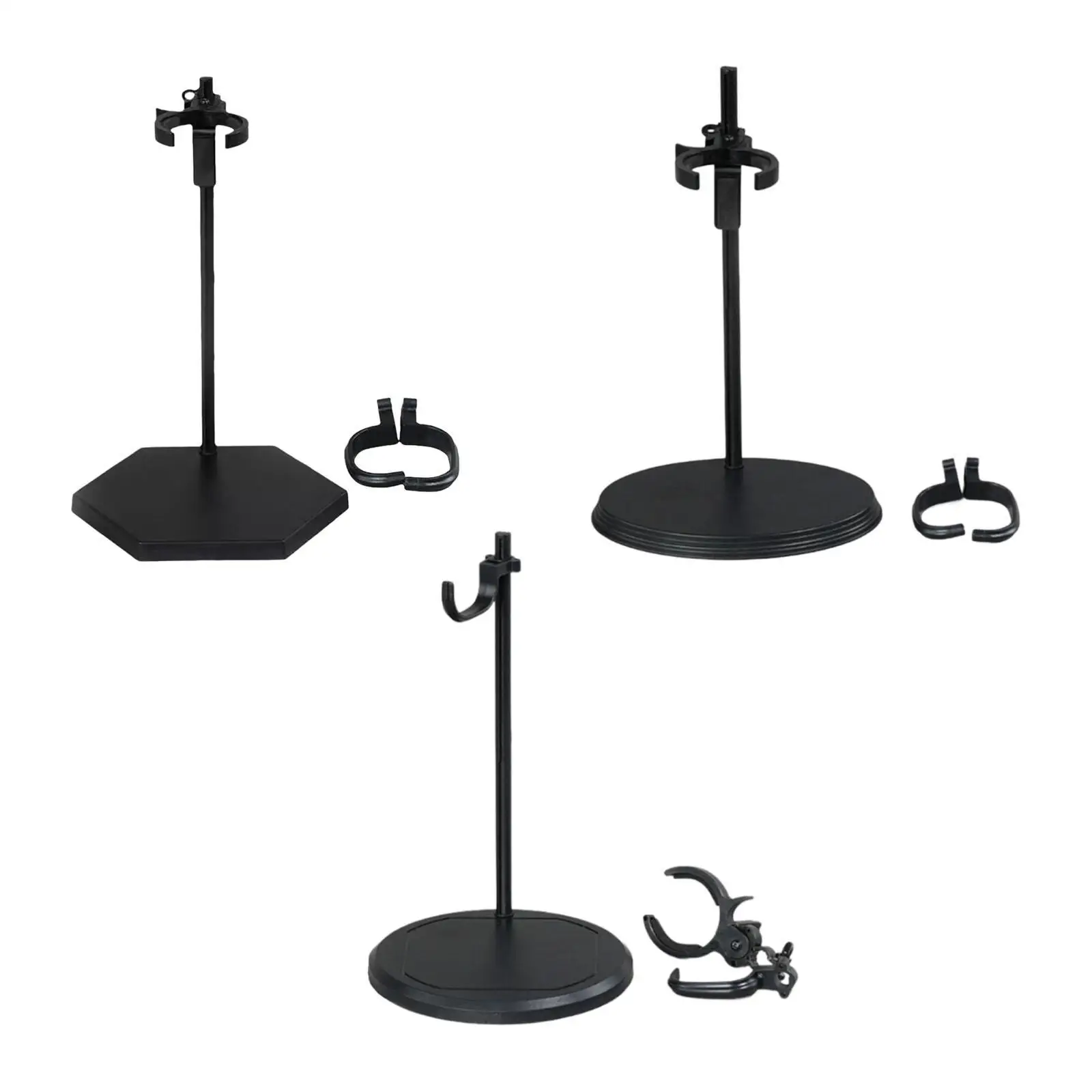 Suporte de exibição de figuras de ação 1/6 para bonecas, suporte ajustável para colecionáveis