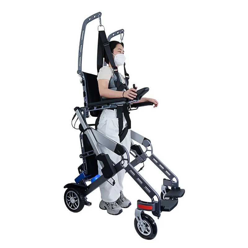walking robot electric wheelchair elderly hemiplegic toddler lower limb weakness can stand and walk rehabilitation training