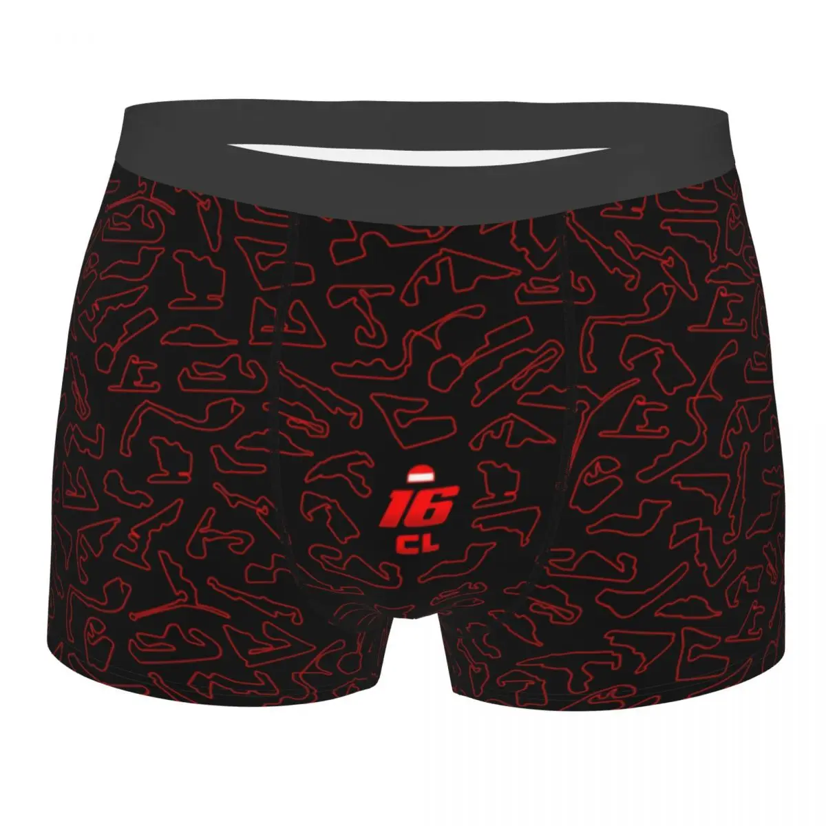 Custom LEC16 Racing Driver Rising Star Circuits Boxers Shorts Men Motorsports Briefs Underwear Cool Underpants