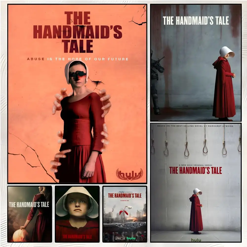 The Handmaid's Tale Dystopia Political Painting Calligraphy Wall Art Mural Living Room Canvas Decor Gifts