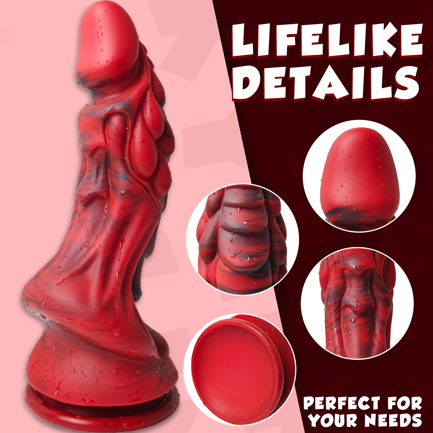 

Silicone Penis Dildo Progressive Insertion Anal Vaginal Dilator Monster Giant Animal G-spot Stimulator Female Orgasm Sex Toys