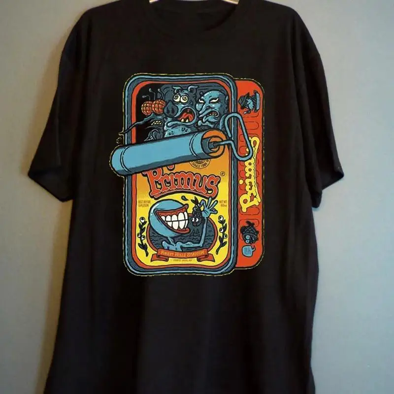 Primus Band Tour 2024 Black T Shirt Full Size S 5Xl