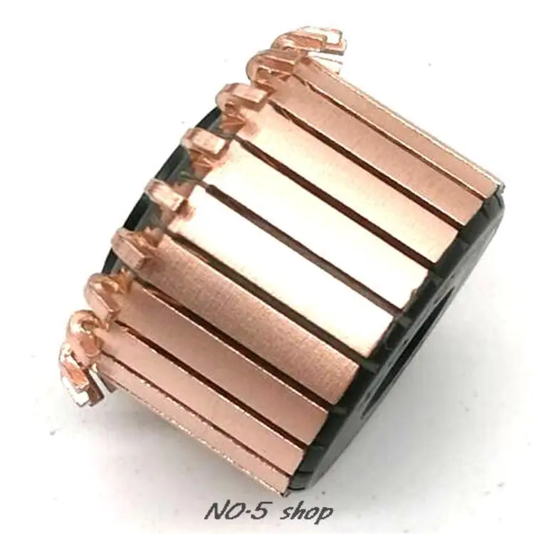 5pcs DHY-2972-22 Copper Bars Electric Motor Commutator