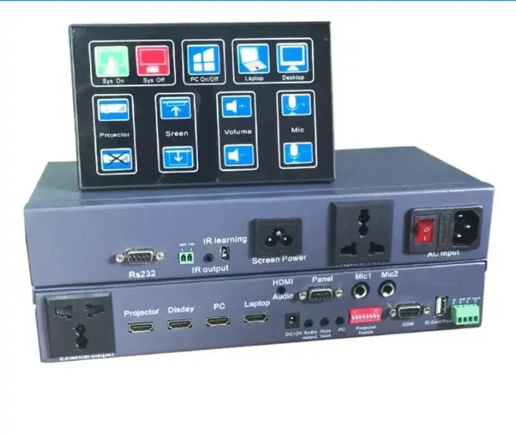 Multimedia controlling projector LCD monitor smart classroom audio video conference switcher Controller