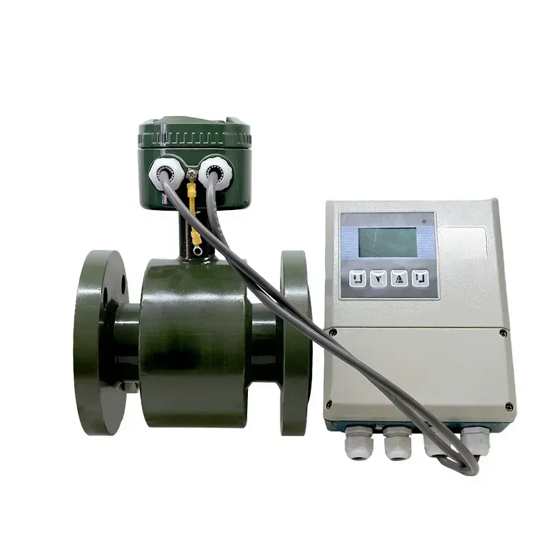 Split type electromagnetic flow meter DN50 sewage water flow meter remote type flow meter