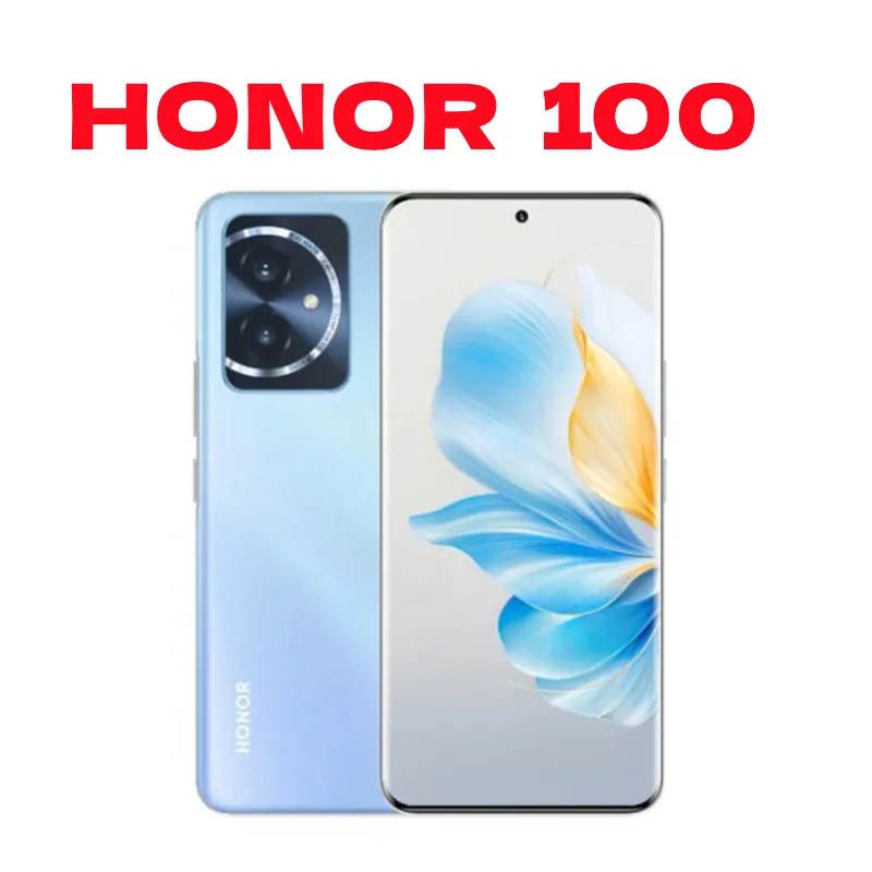 Original HONOR 100 5G 6.7 Inch 120Hz Screen Snapdragon 7 Gen 3 Octa Core MagicOS 7.2 Camera 50MP Battery 5000mAh NFC Smartphone