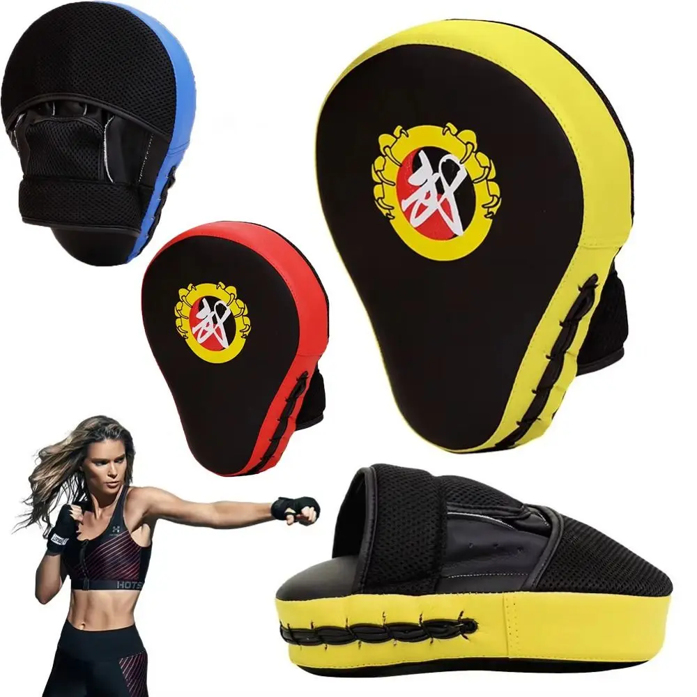 1Pc Durable Boxing Hand Target Pad Light Weight Shock Absorption Boxing Target Glove Ergonomic Design Fighting Hand Target