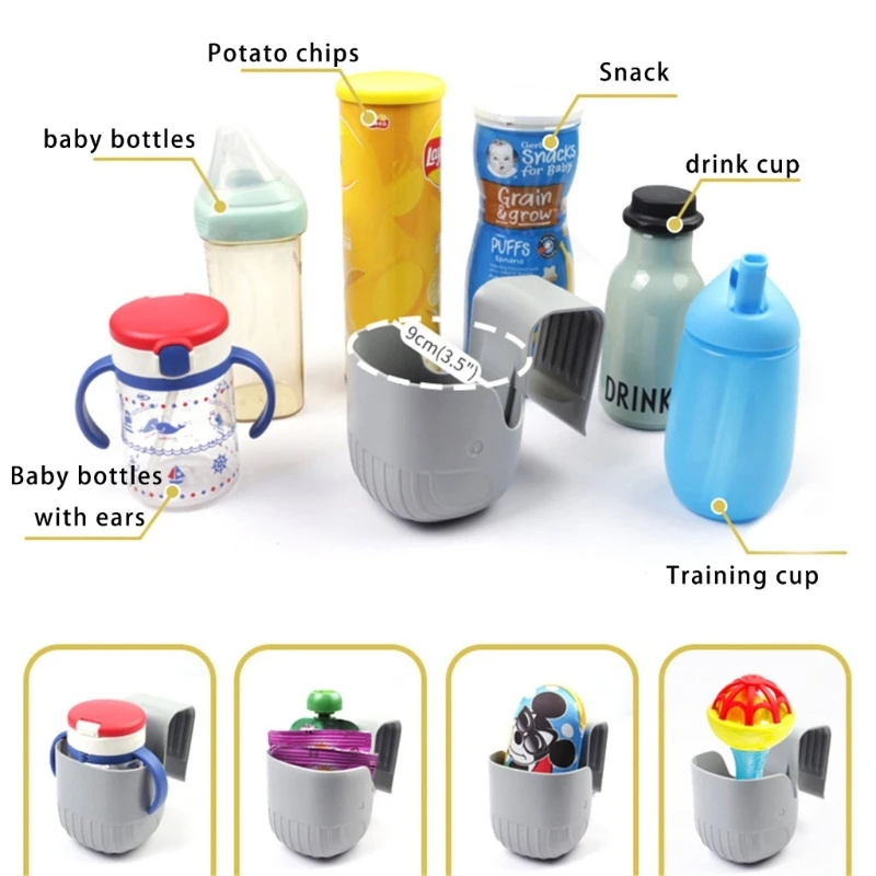 WaterBottleOrganizer Universal Baby Car Safety Cup Holder Storage Tray Dropship