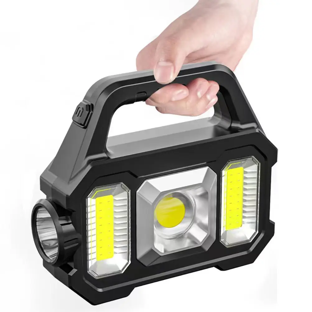 

Multifunctional LED Work Light Handled Flashlight Outdoor Camping Light Searchlight Portable Lantern Rechargeale Worklight