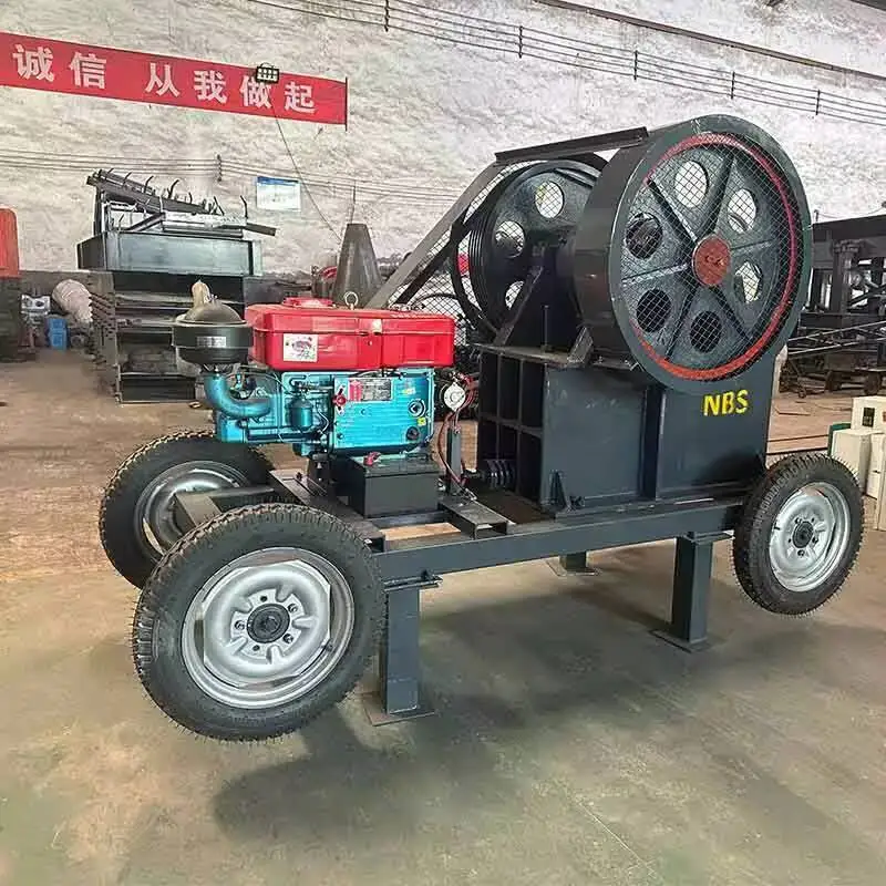 الصين Henan Fuyuan الشركة المصنعة الأكثر مقاومة للتآكل سحق هاين PE150 * 250 كسارة الفك الذهبية الصغيرة