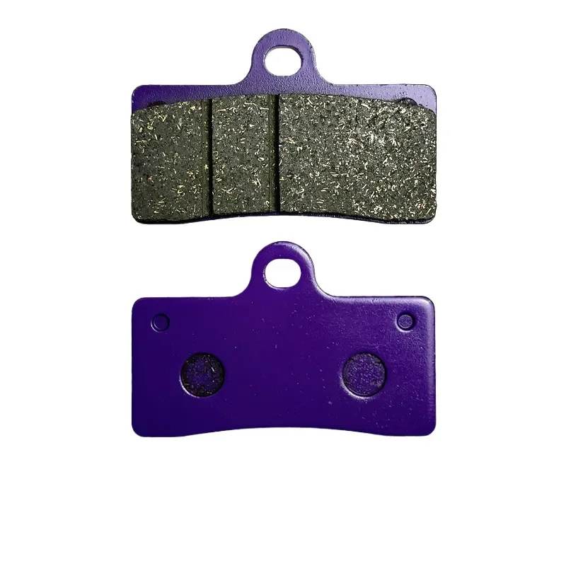 High Performance Ceramic Disc Brake Pads Compatible with QJMOTOR Flash 500 Copper Base Heat Resistant Durable Friction