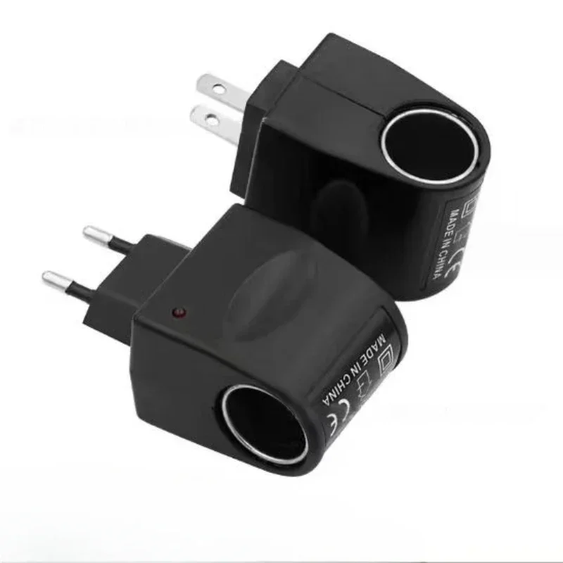 wall to cigarette lighter adapter AC Outlet 12V DC Car Socket cell phone charger it supports most small electronic devices like smartphones Diesel Heater AC/DC Power Adapter