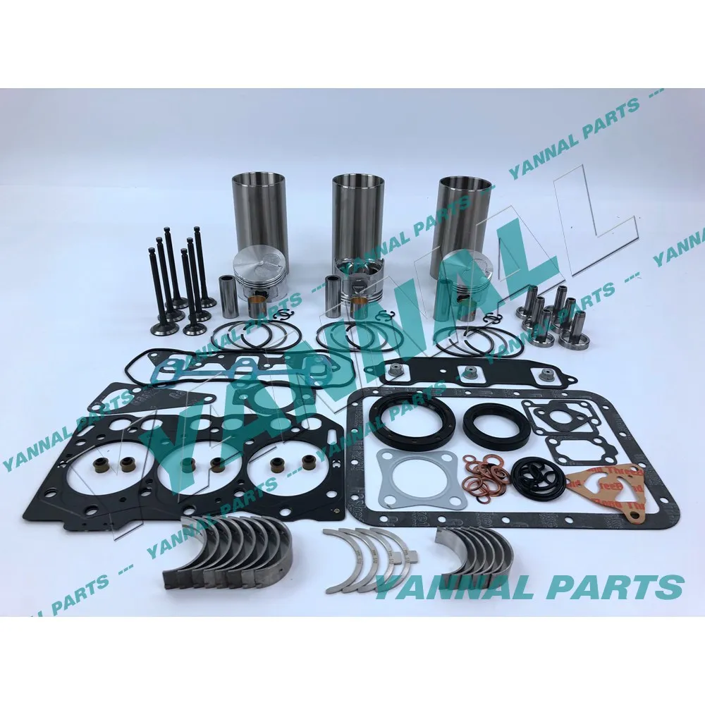 Long Time Aftersale Service Overhaul Rebuild Kit For Yanmar 3TNE68 3D68E 3TNE68C Engine Generator Tractor