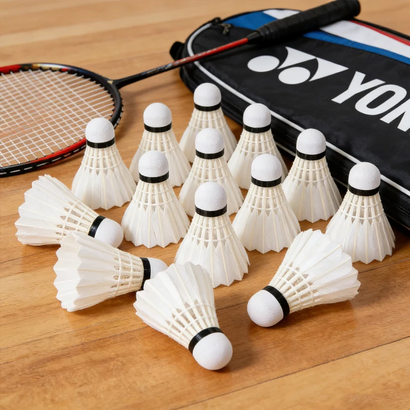 

K2/401/904 Multiple Specifications White Badminton Sport Training Game Badminton Balls with Great Stability Indoor Outdoor Sport