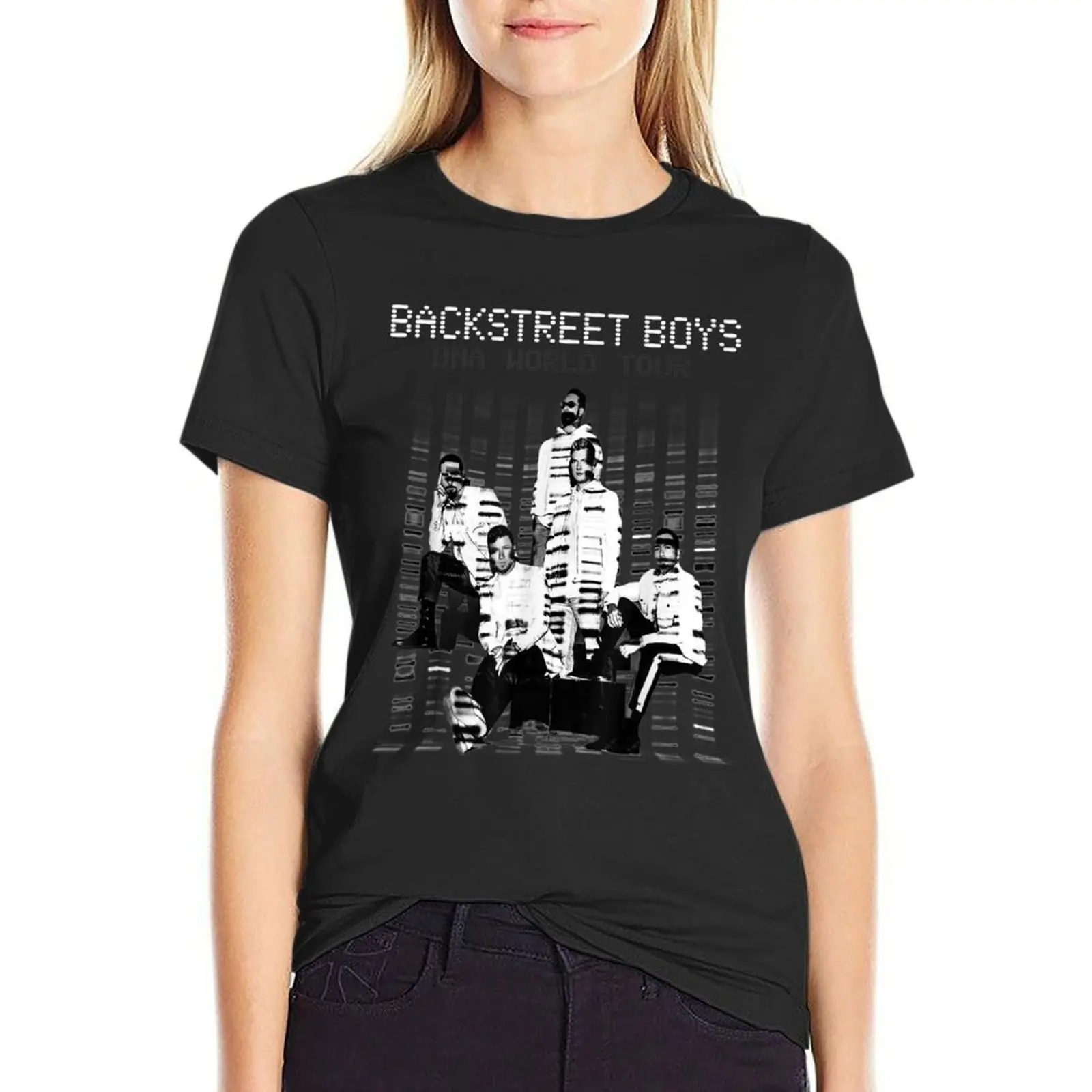 

Backstreet Boys - DNA Tour 2022 Portland T-shirt vintage clothes animal print shirt for girls Women tops