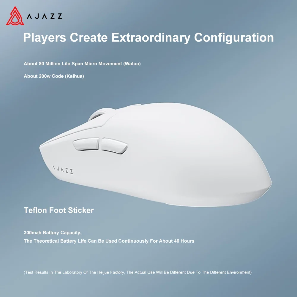 AJAZZ AJ199 MC/AJ139PRO/I309 2.4GHz Wireless Mouse Optical Mice with USB Receiver Gamer 26000DPI 6 Buttons Mouse For PC Laptop