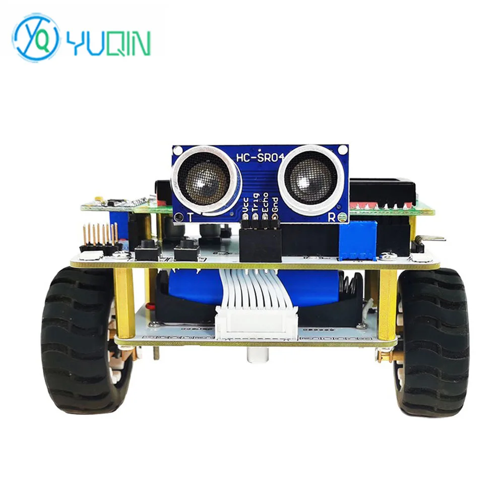 C51 Microcontroller Two Wheel Self Balancing Car Automation Intelligent Robot Assembly Open Source Learning DIY Kit