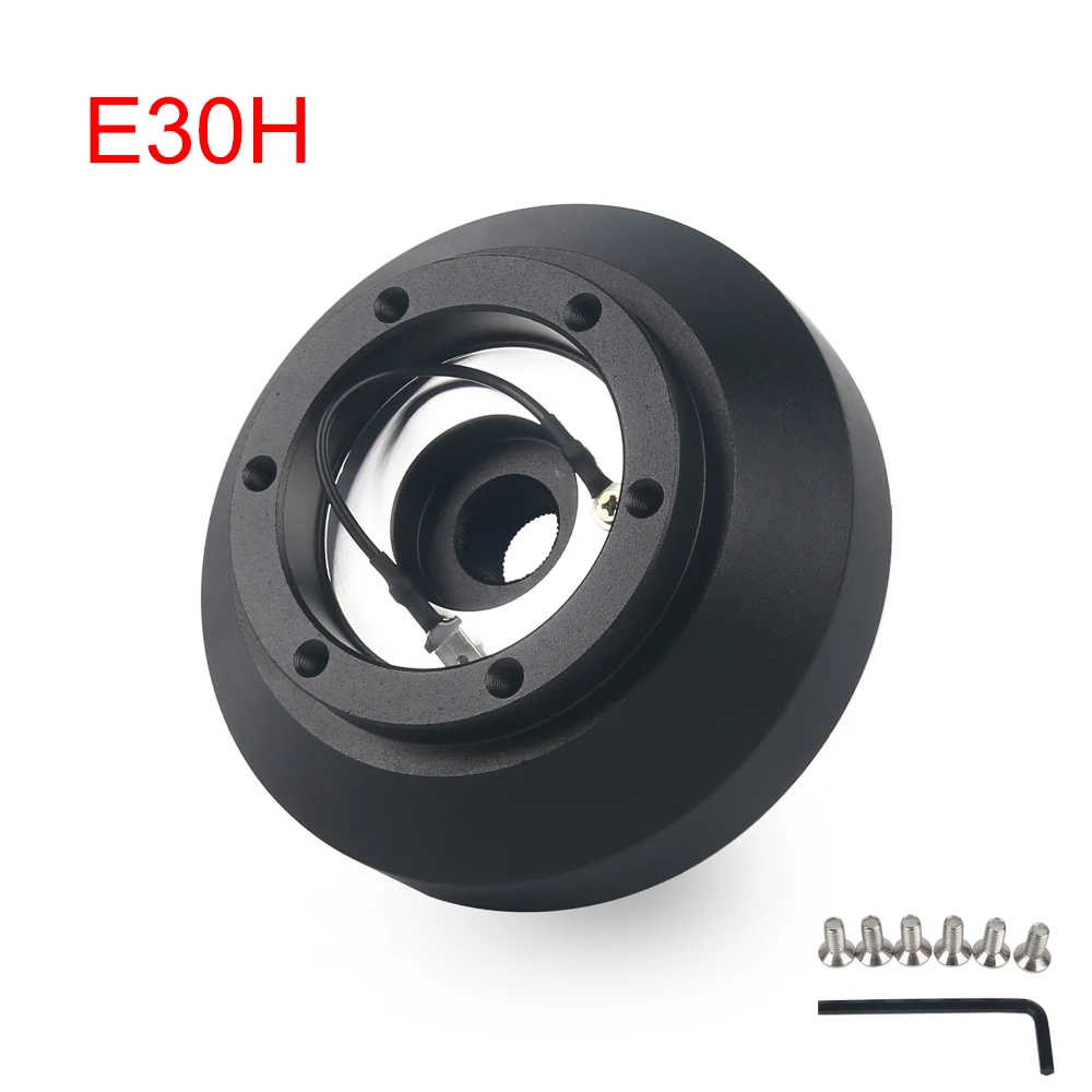

E30H Aluminum Racing Steering Wheel Short Hub Kit Adapter Boss Kit For BMW 318i 84-85 For BMW 325e / 325ee / 325i 84-90