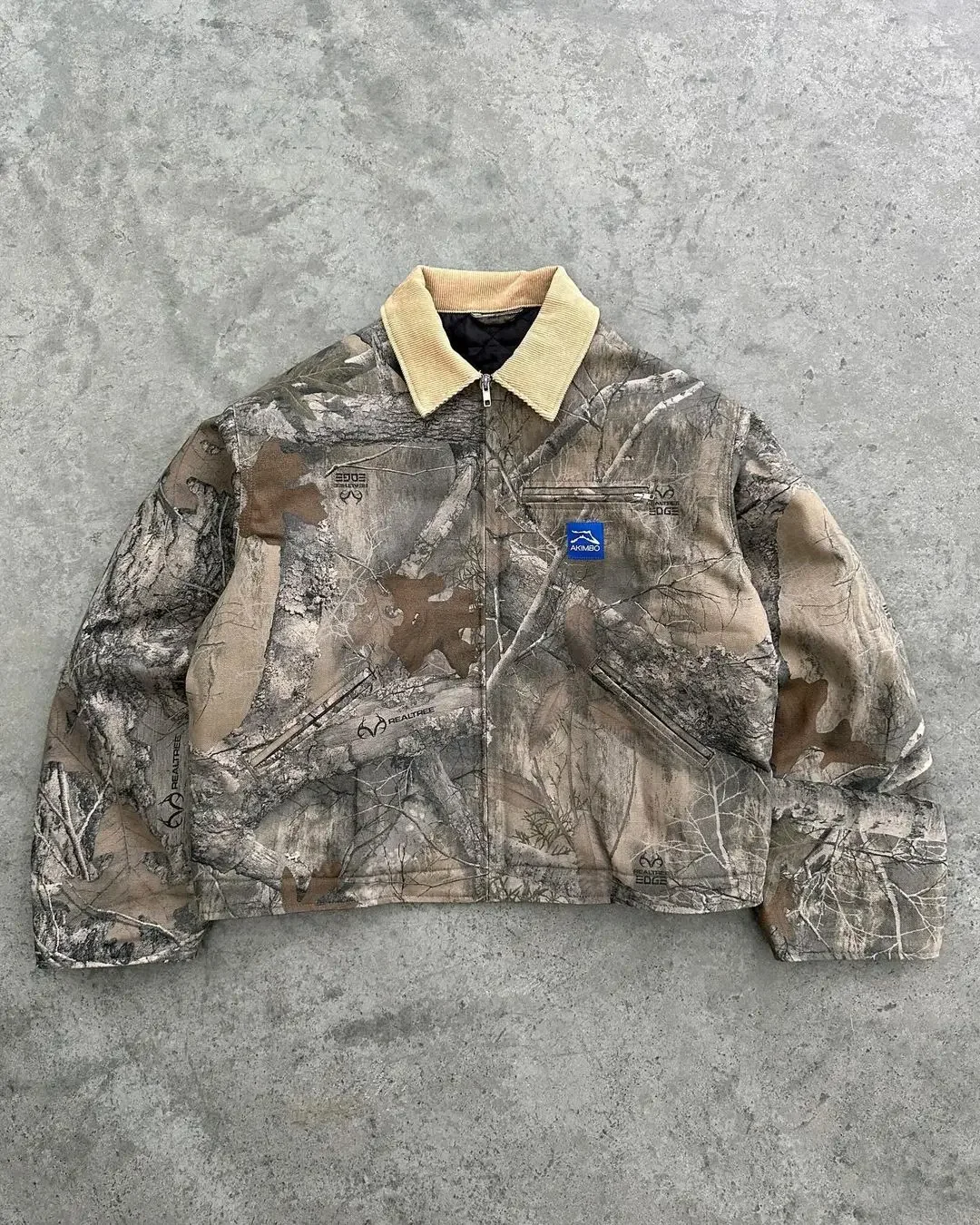 Autumn and Winter Camouflage Oversized Hunting Camo Jackets Hoodies Women Y2k Streetwear Harajuku Sweatshirts Zip Up Hoodie view 4
