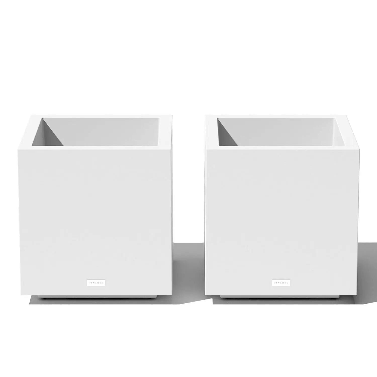 Block Series Cube Planter - Square Outdoor Planter, Customized