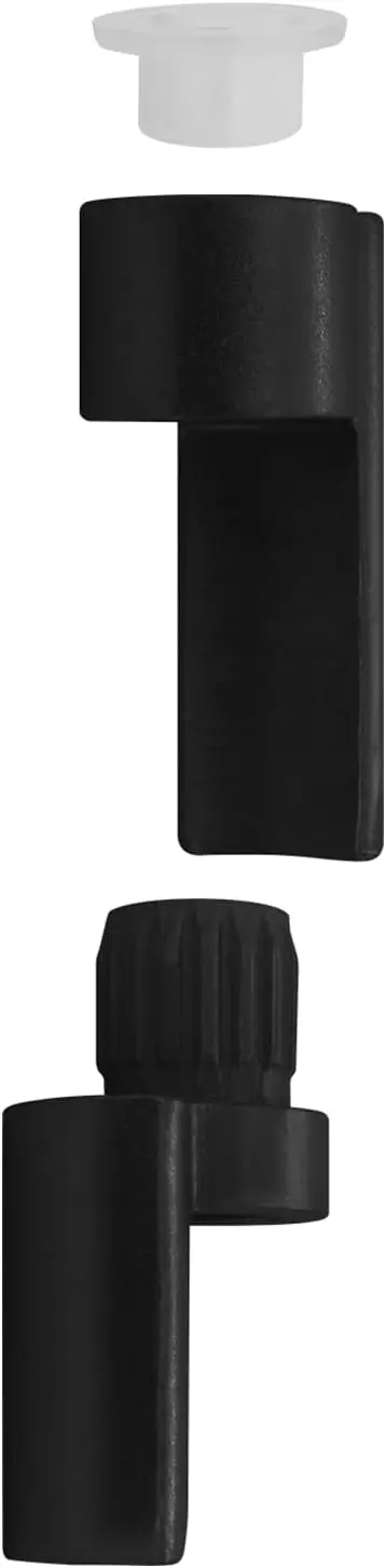 

Door Saver Hinge Pin Stop for Residential Doors Fits 3" to 4-1/2" Hinges (Black)