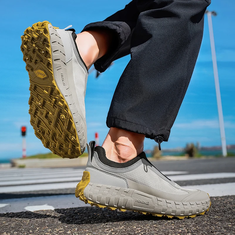 

2026 Trend New Cool Hiking Man Shoe Professional Gym Hiking Shoes For Men Comfortable Sport Sneakers Mens Outdoor Walking Shoes