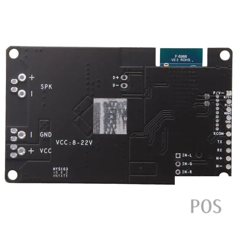 

Bluetooth 5.0 Amplifier Board TWS AUX 20W/30W Serial Port To Change Name Mono Stereo Module Amplificador-POS