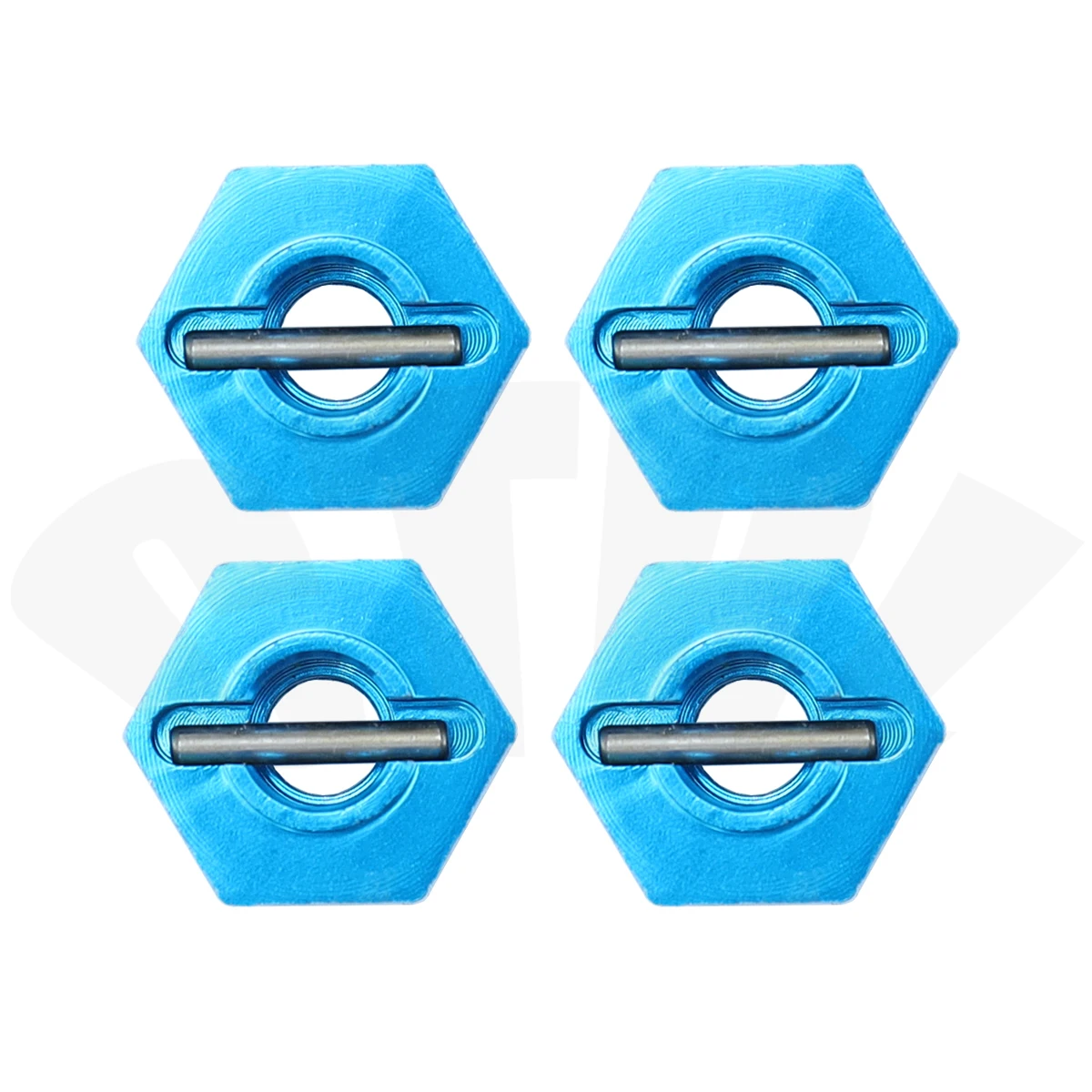 MN86 RC Car Metal 12mm Wheel Hexagon Adapter Combiner Coupler with Pins Screws For 1/12 MNG500 12428 144001  upgrade parts