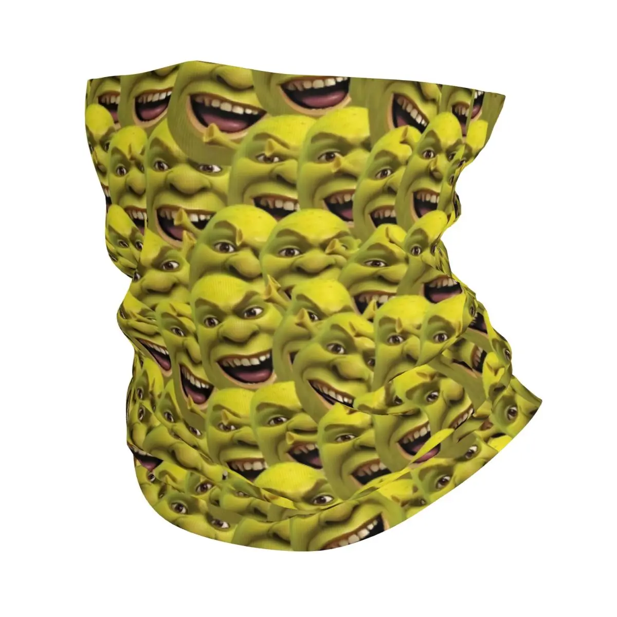 

Бандана из комедийного фильма Шрек, гетры для пеших прогулок, охоты, женщин и мужчин, шарф с запахом, забавный аниме, кавайная Балаклава, теплая