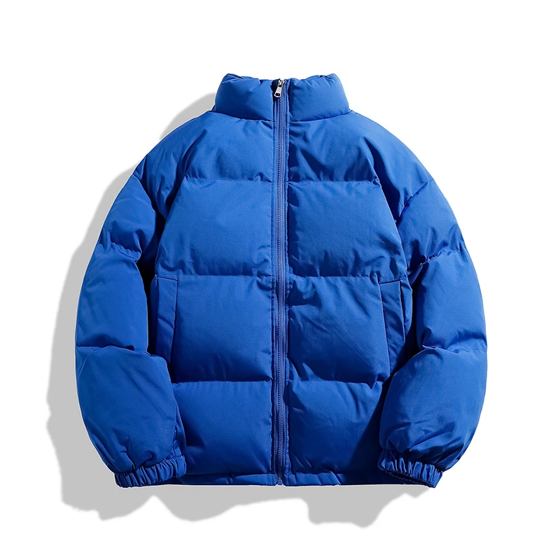 Parkas Men 2026 Thick Warm Parka Winter Jackets Mens Coats Zipper Fashion Man Jackets Solid Sports Outwears Men's Down Coats