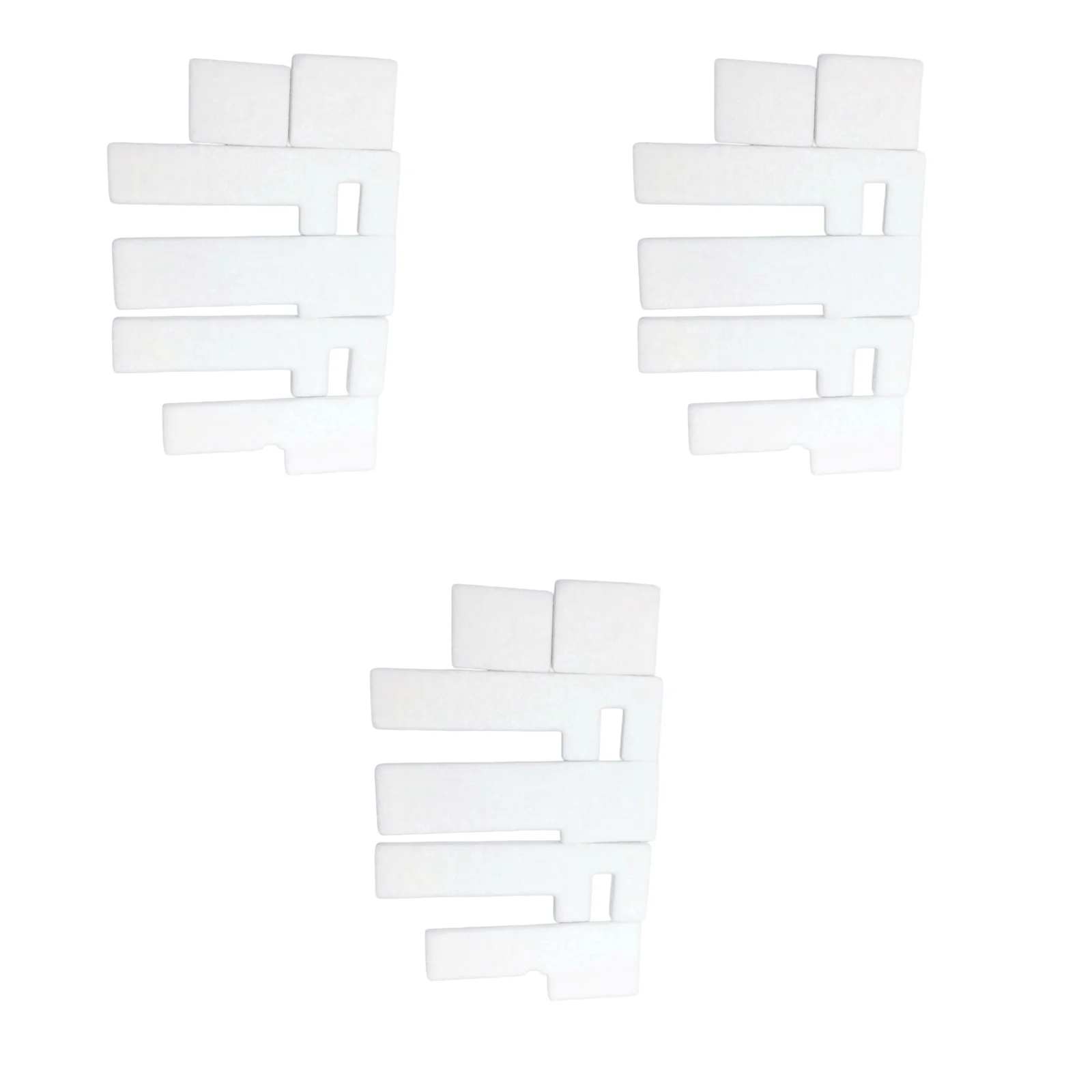 3 conjuntos de almofadas de tinta residual compatíveis com Epson DX4000 CX3900 C90 CX4450 CX5600 DX4450 600F CX4300 BX305fw DX3850 CX550 CX2900 CX5500 CX4400