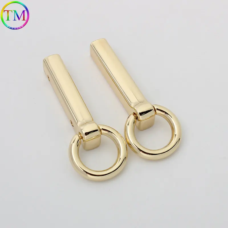 Hebillas de Metal para bolso, Clip lateral, conector de puente de arco, gancho de anclaje lateral para bolso, cinturón, correa, accesorios de