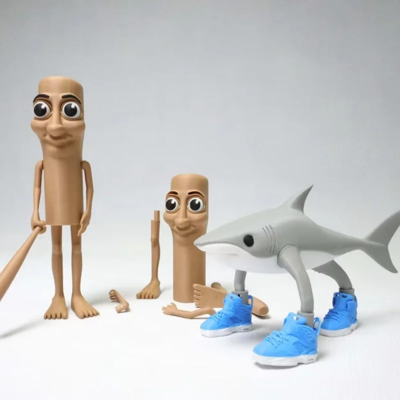 

Tungtungtungsahur Tralalelo Tralala Brainrot Wooden Stick Person Model Shanhai Jing Spoof Creative Toy Good Birthday Boy Toys
