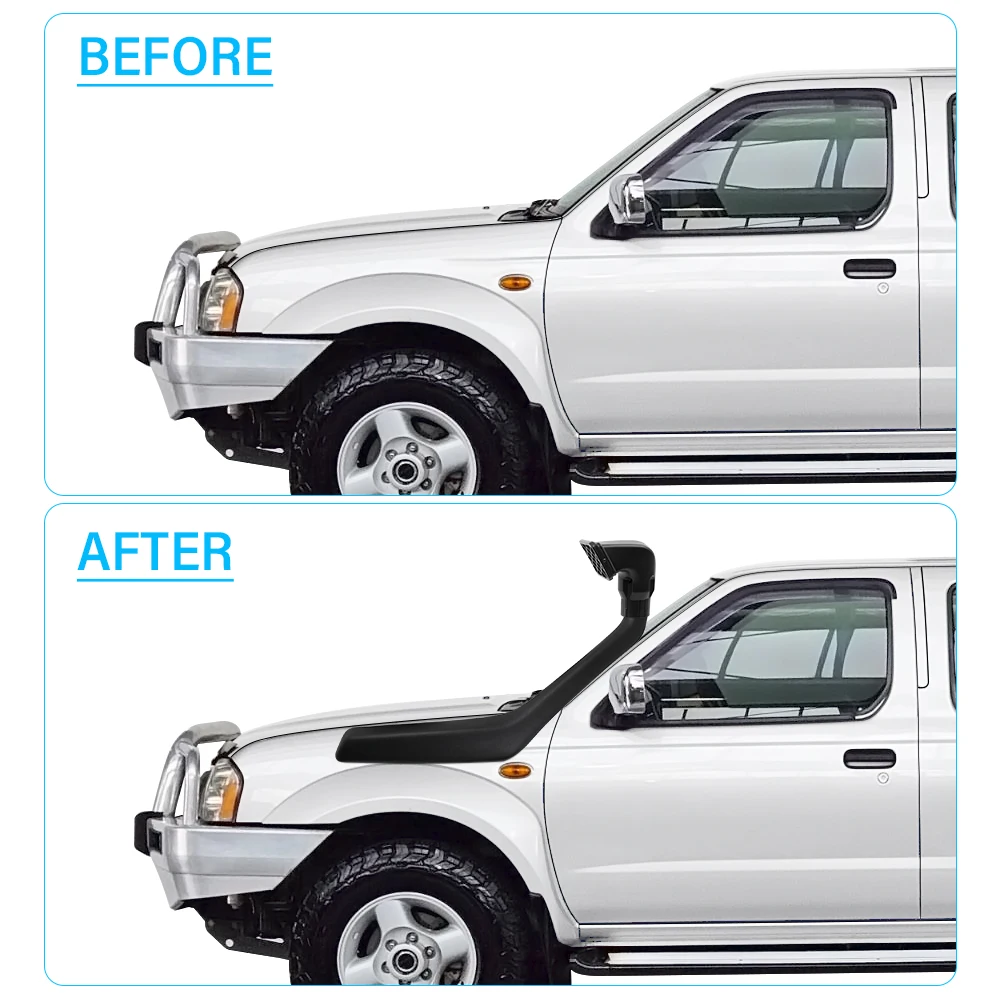 Air Intake Snorkel Kits for Nissan Navara D22 Frontier Pathfinder Terrano 1997 1998 1999 2000 2001 2002 2003 2004 2005 Car Parts