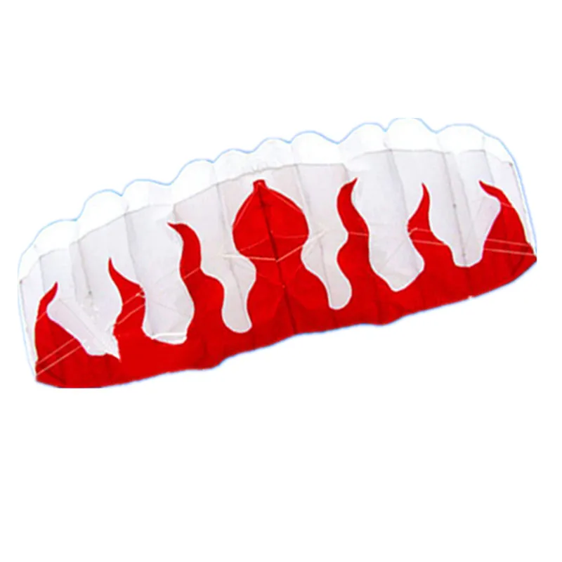 Vlam dubbele lijn stunt power vliegeren zachte vlieger outdoor windsurfvlieger carretilha pipa 	 cometas de viento infantil full doll 	 plezier