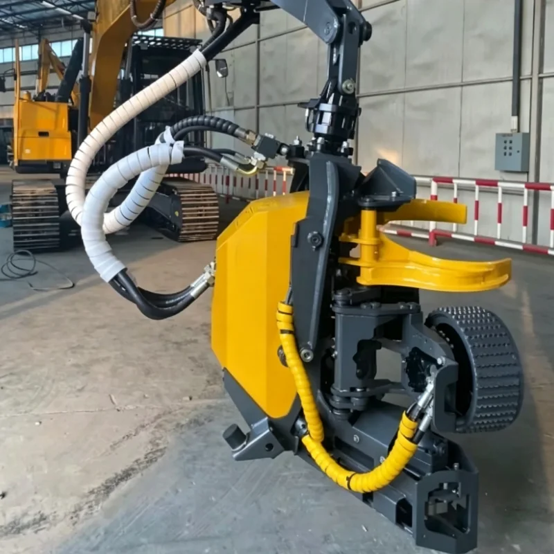 Professional Automatic Forestry Machine For Tree Cutting Timber Processing And Construction Site Vegetation Clearing