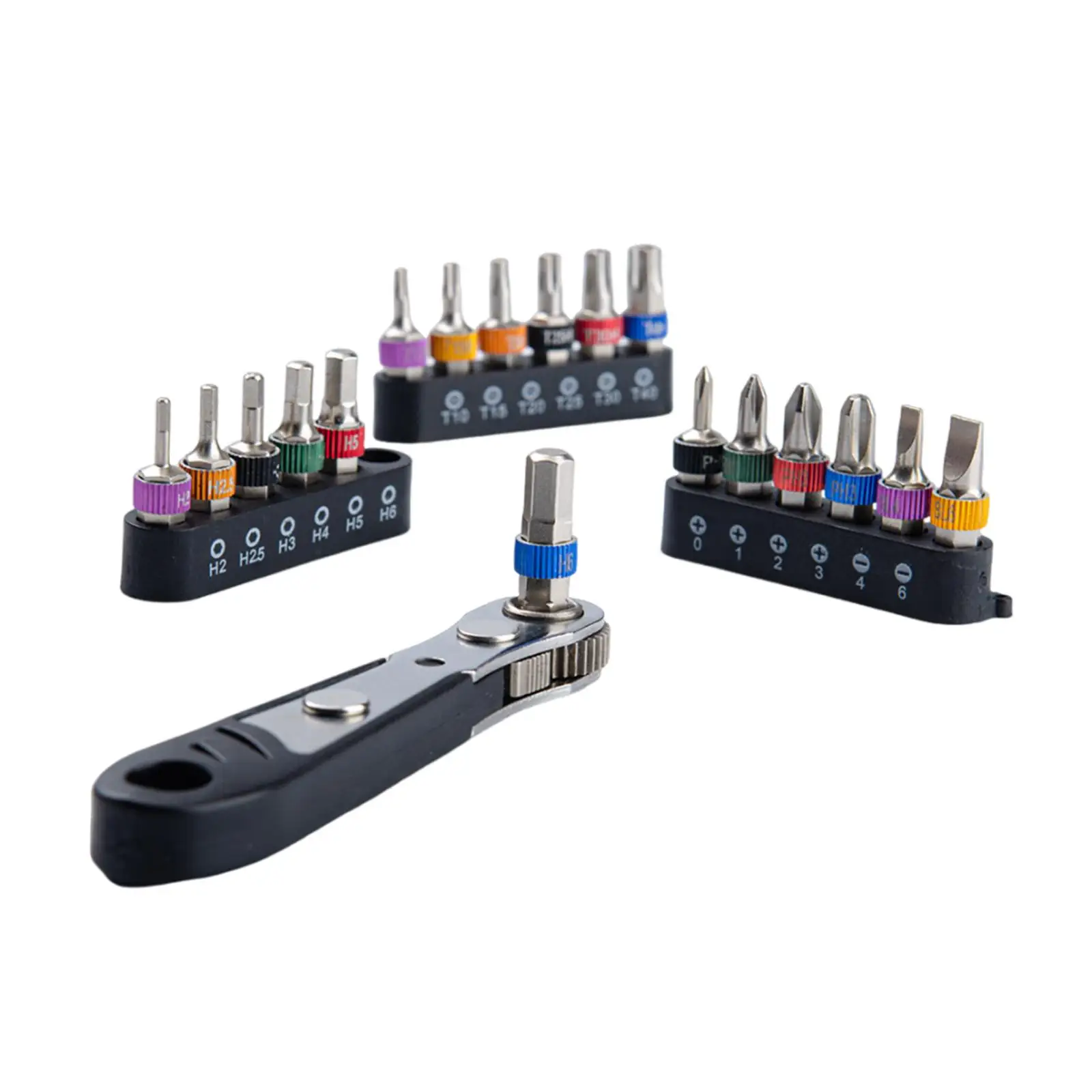 19 قطعة مجموعة مفاتيح ربط بسقاطة صغيرة أداة إصلاح الصلب لنموذج طائرة الأجهزة #3