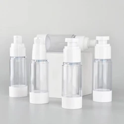 Airless Vacuum Refillable Bottles Portablere Empty Lotion/Spray Bottle 15-100ML Travel Bottle Pump Toiletry Cosmetic Container