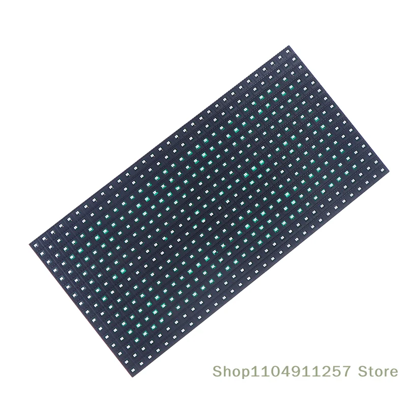 โมดูล LED SMD P10 สีเดียวสำหรับจอ LED ภายนอกอาคาร แผงจอแสดงผล LED สีแดง ขนาด 320*160 มม. SMD P10