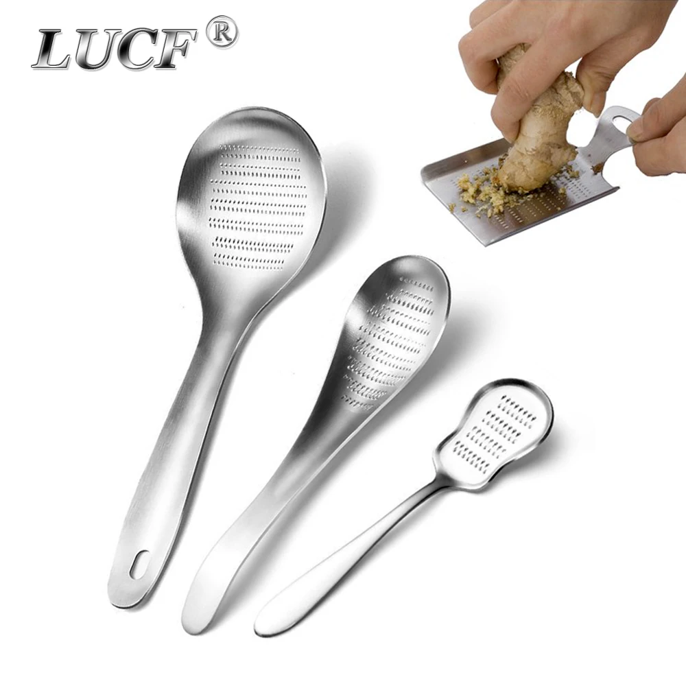 

Useful Ginger Grinder Garlic Masher Stainless Steel Fruit Vegetables Crusher Grater Chopped Garlic Sauce Maker Kitchen Accessory
