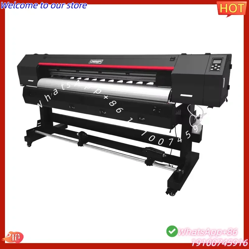 2026Hot Guangzhou Factory Price 1.6m 1.8m 2.5m 3.2m Large Format Canvas Vinyl Printer Digital Xp600 Dx5 Head Eco Solvent