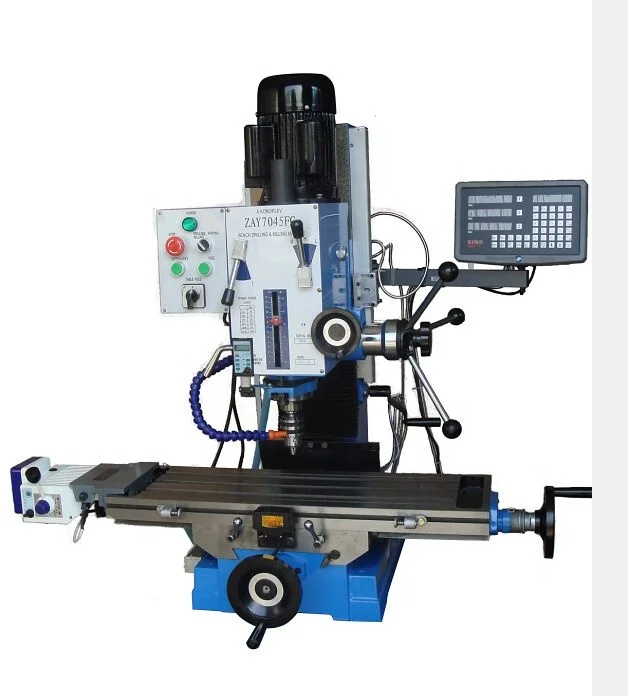 

ZX7045FG ZX45 Mini Drilling Milling Machine Manual Metal Drilling Machine for Metal Working