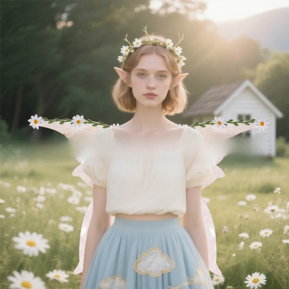 

Creative Flower Butterfly Wing Cosplay Props Large Cosplay Wing Dress-up Dance Show Cosplay Costumes Adult