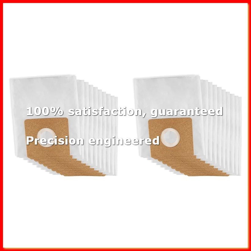 18 Pack 1.5 Gallon Paper Dust Bag Compatible for 1-1.5 Gallon Disposable Filter Bag 90667 Type A 9066700-ROWI
