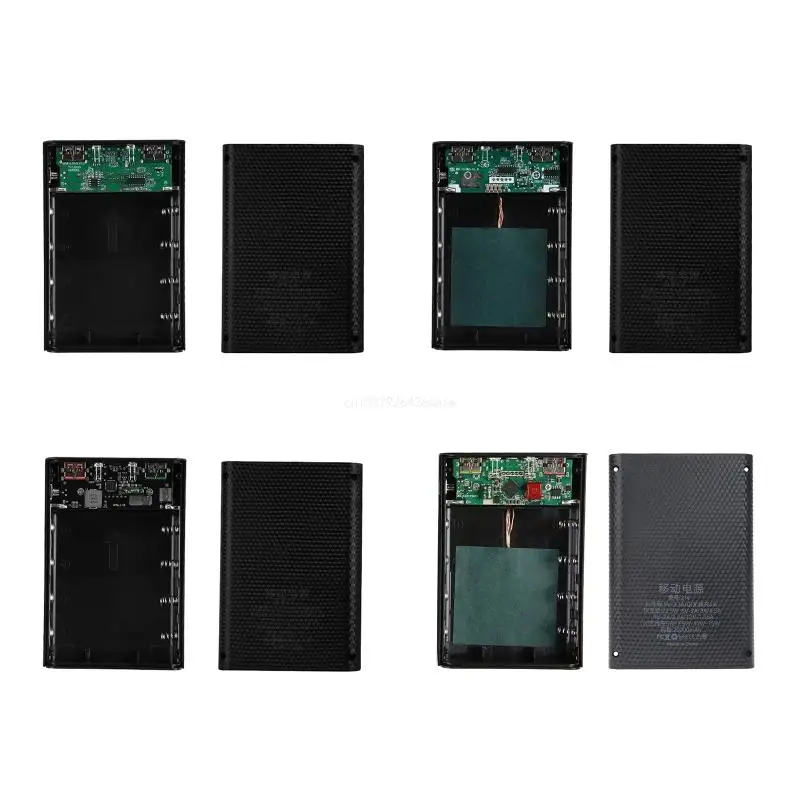 

DIY Detachable LCD 4x21700 Battery for Case 5W 10W 22.5W QC3.0 Fast for Shell Wireless Charging Box Dropship