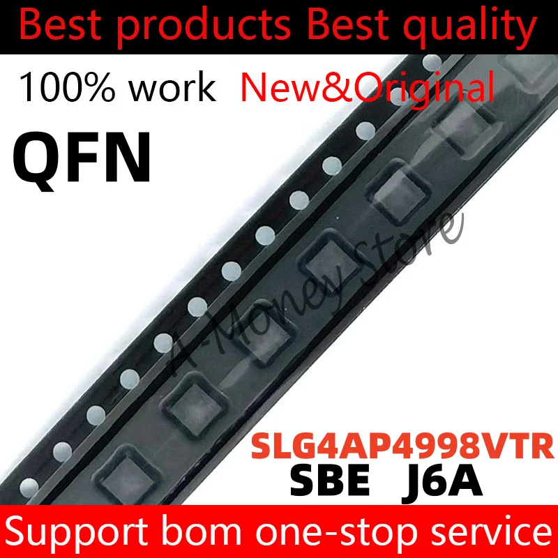 

(5pcs)SLG4AP4998VTR SLG4AP4998 SBE J6A QFN-10