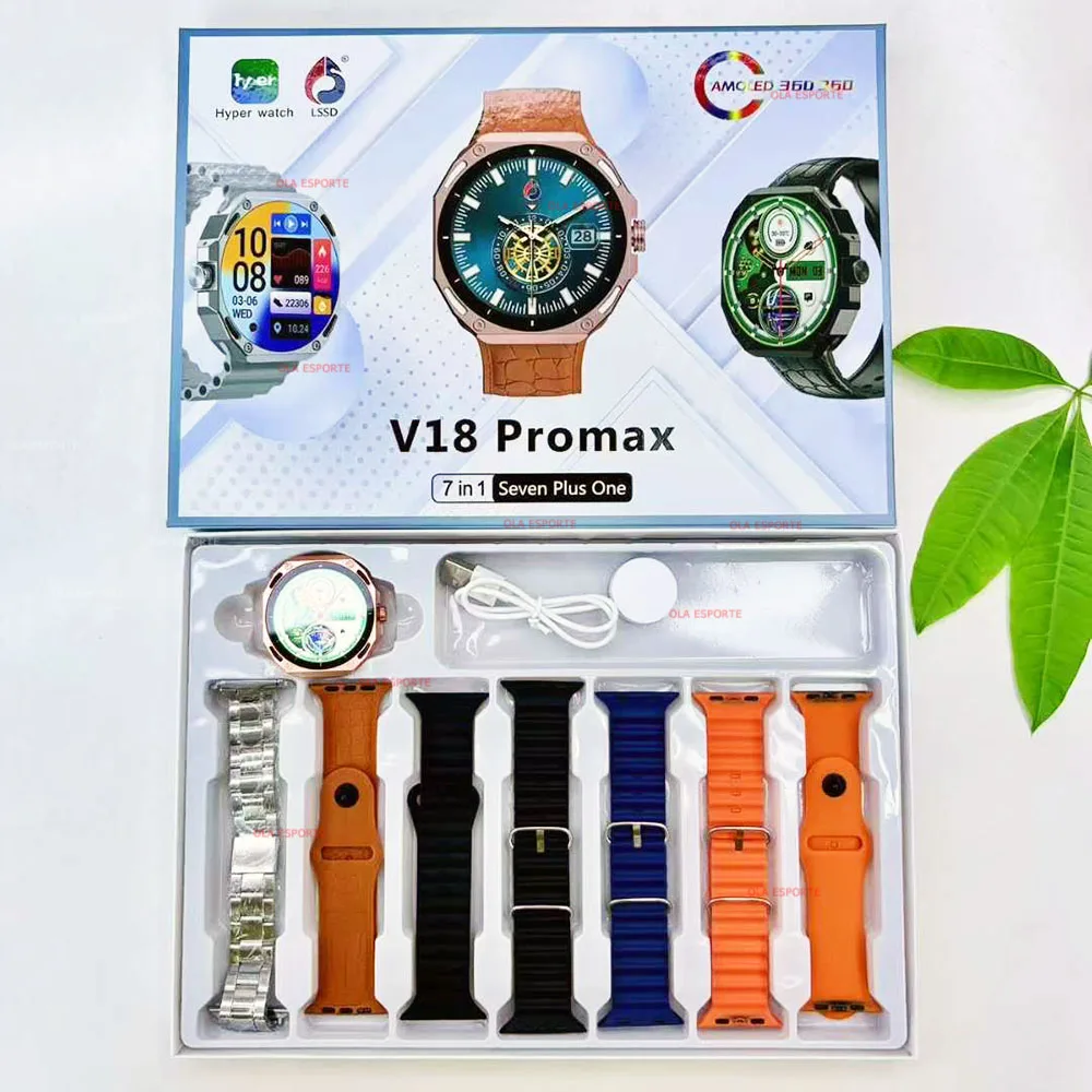 

Умные часы 7 в 1 с AMOLED-экраном, 3D-циферблатом, GPS, Bluetooth, функцией звонков, водонепроницаемостью IP68, для мужчин и женщин, совместимые с Android и iOS, новая модель HW12
