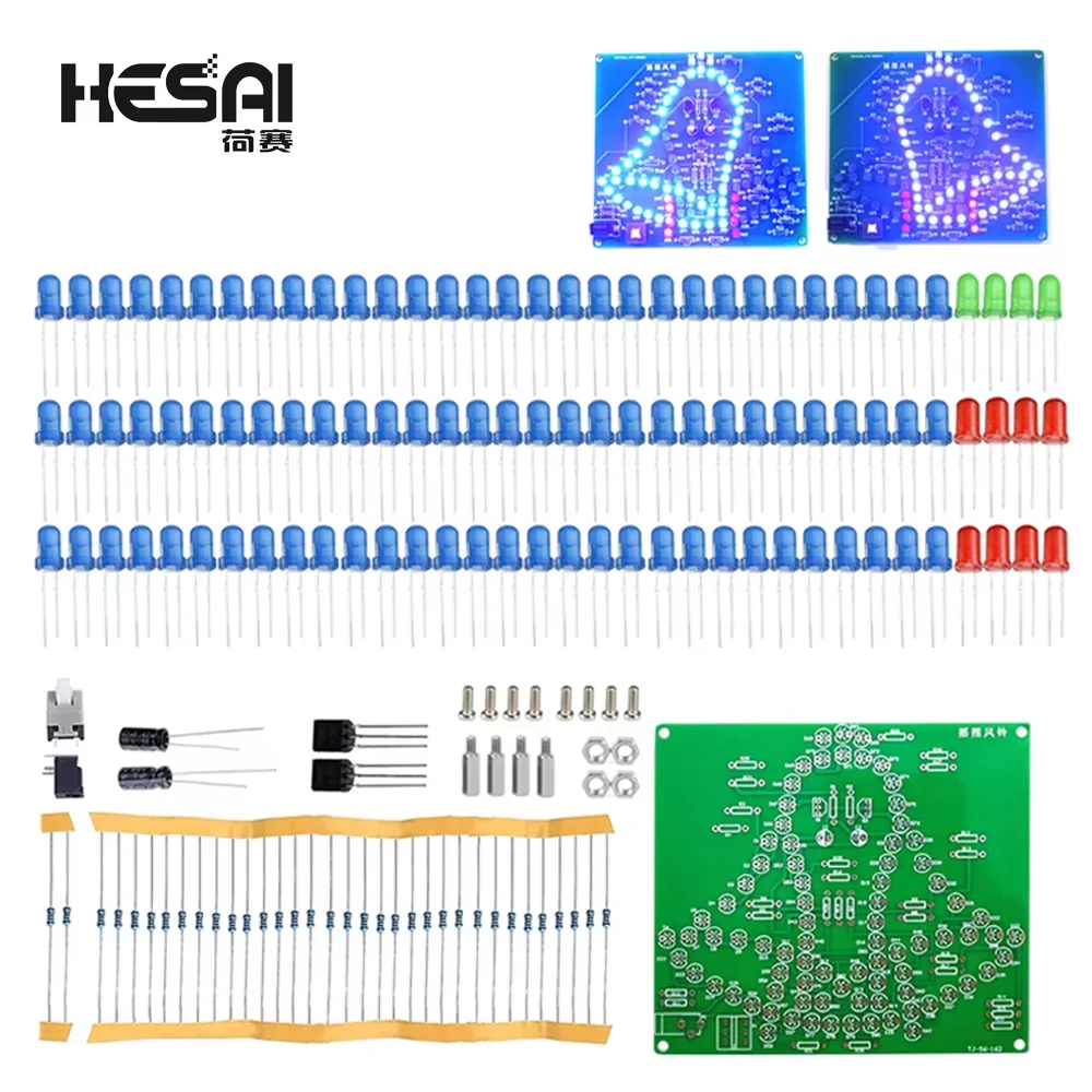 Electronic soldering kit diy production kit beginner practical training introductory soldering practice circuit board teaching